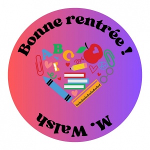 Bonne rentre sticker